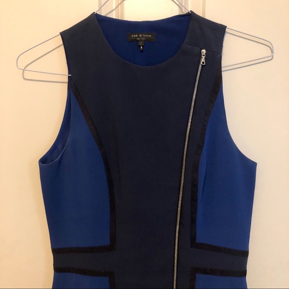 $600 Rag & Bone Rae Fit Flare Dress - Picture 6 of 7